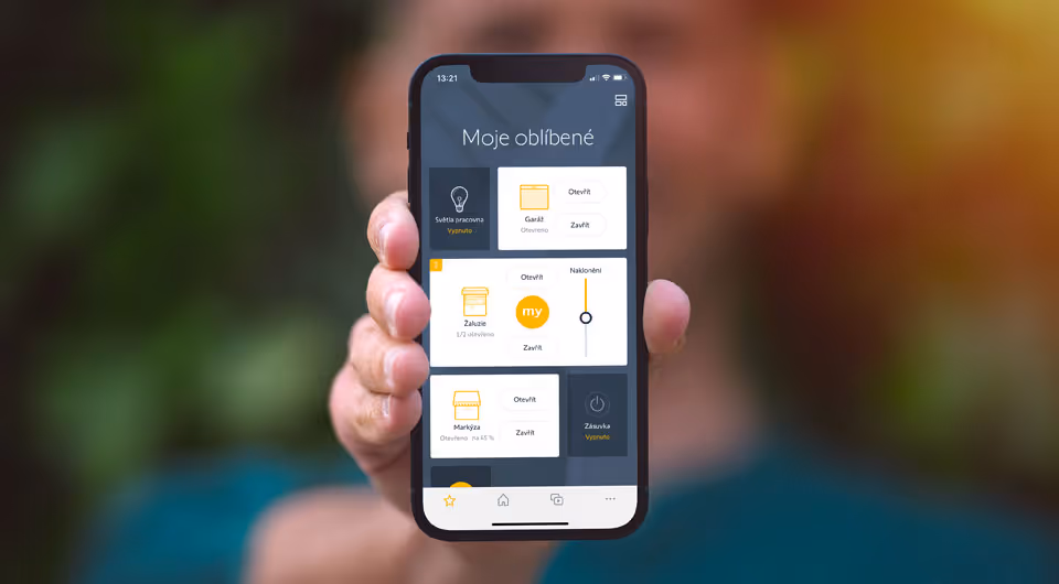 Automatizace domácnosti od Somfy